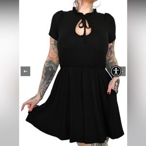 Foxblood Tea Time mini Dress